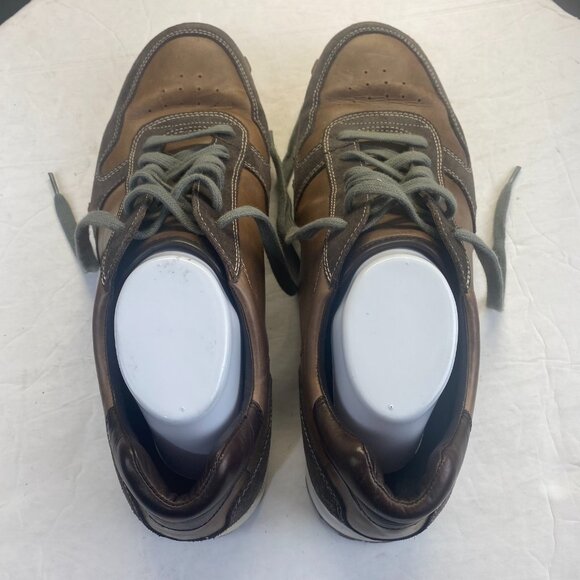 Men’s Cole Haan Brown Leather Casual Oxford Shoes Size 12M  Air Heels